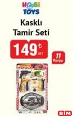 HOBİ TOYS KASKLI TAMİR SETİ 11 PARÇA